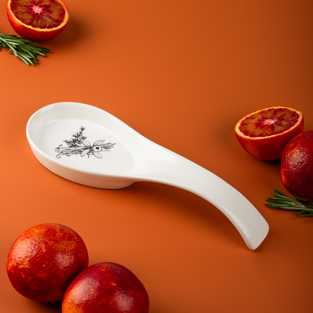 MILLIMI Китчен Подставка для ложки, 23х7х3,5см, керамика, арт.№ 824-190