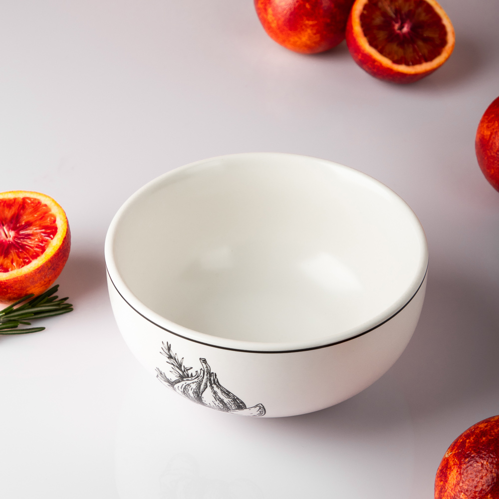 MILLIMI Китчен Салатник, 550мл, 14х6,5см, керамика, арт.№ 824-191