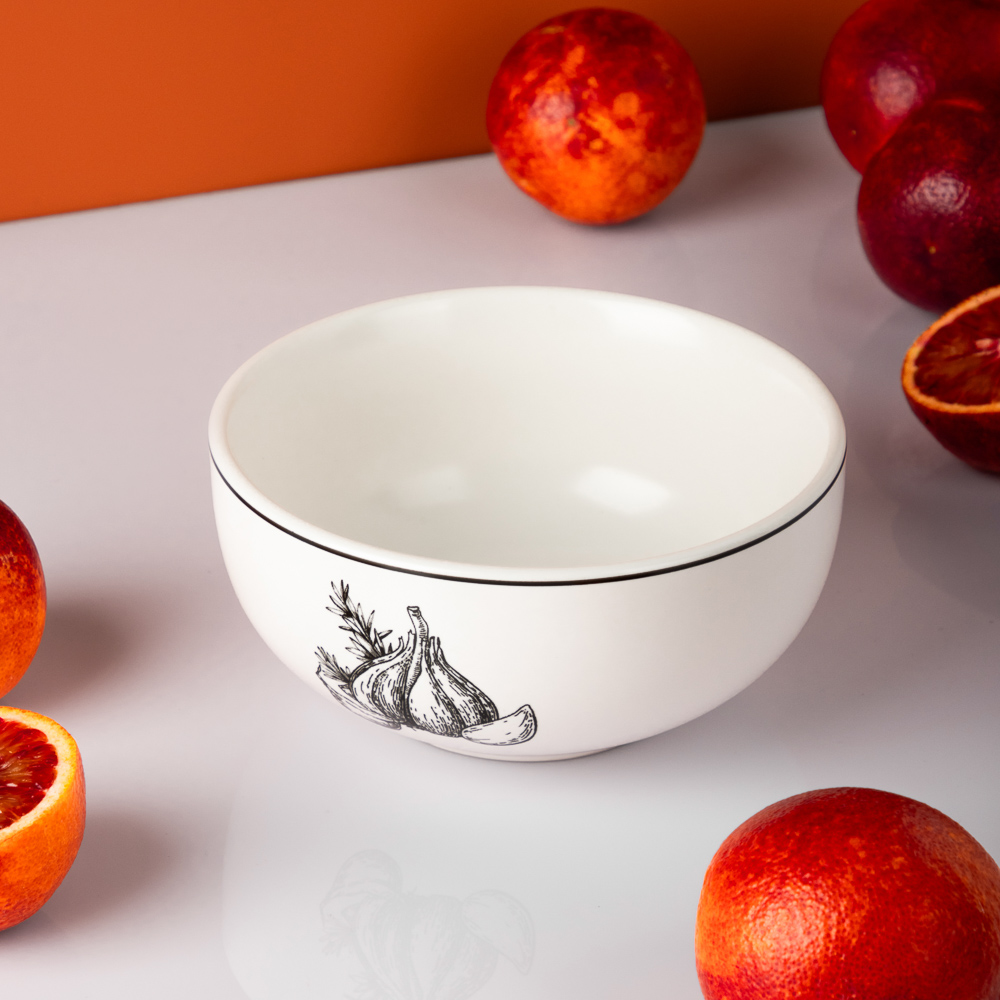 MILLIMI Китчен Салатник, 550мл, 14х6,5см, керамика, арт.№ 824-191