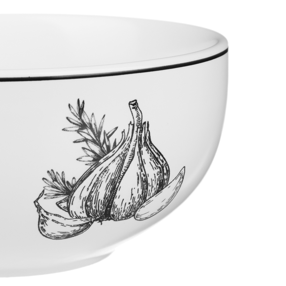 MILLIMI Китчен Салатник, 550мл, 14х6,5см, керамика, арт.№ 824-191