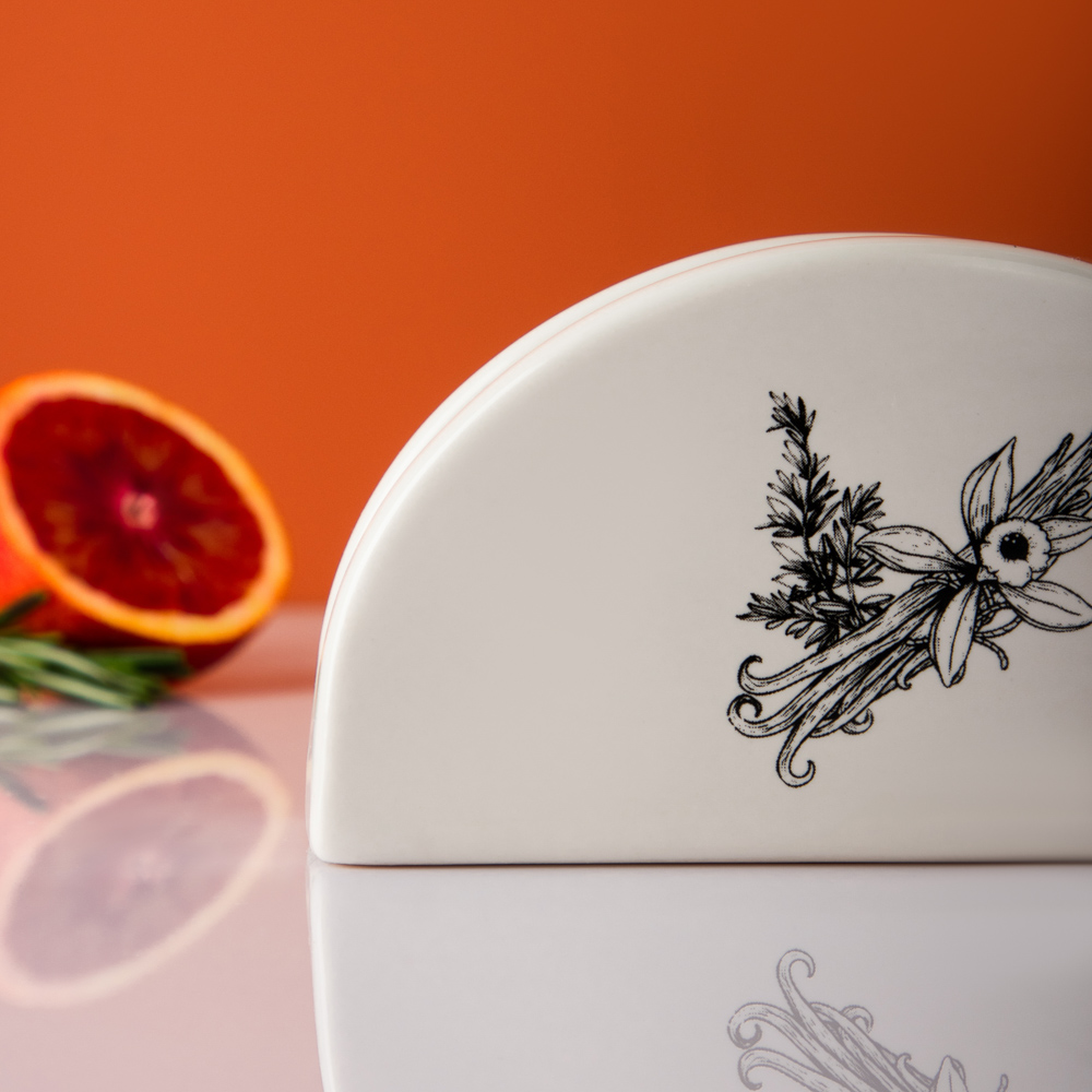 MILLIMI Китчен Салфетница, 13,5х5,5х7см, керамика, арт.№ 824-192