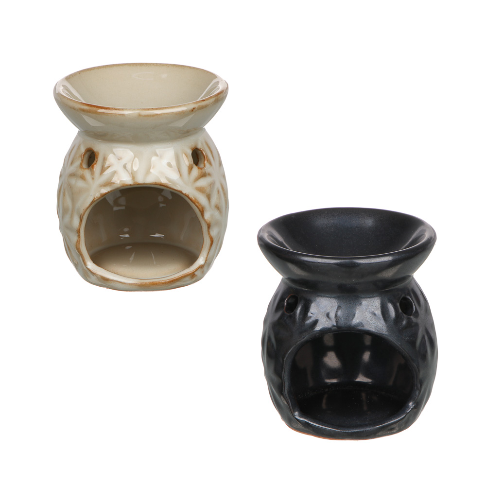 Аромалампа керамическая, 6,5x6,5x8,3 см, 2 цвета, арт.№ 471-017