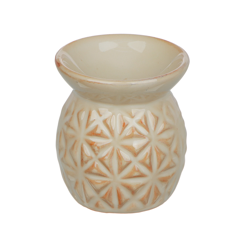 Аромалампа керамическая, 6,5x6,5x8,3 см, 2 цвета, арт.№ 471-017