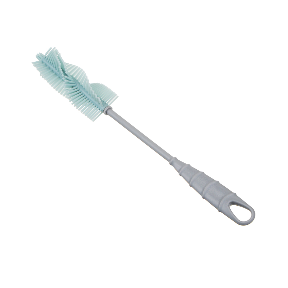 VETTA Ёрш для мытья посуды, полипропилен, силикон, 31,5х4 см, 3 цвета, арт.№ 441-263