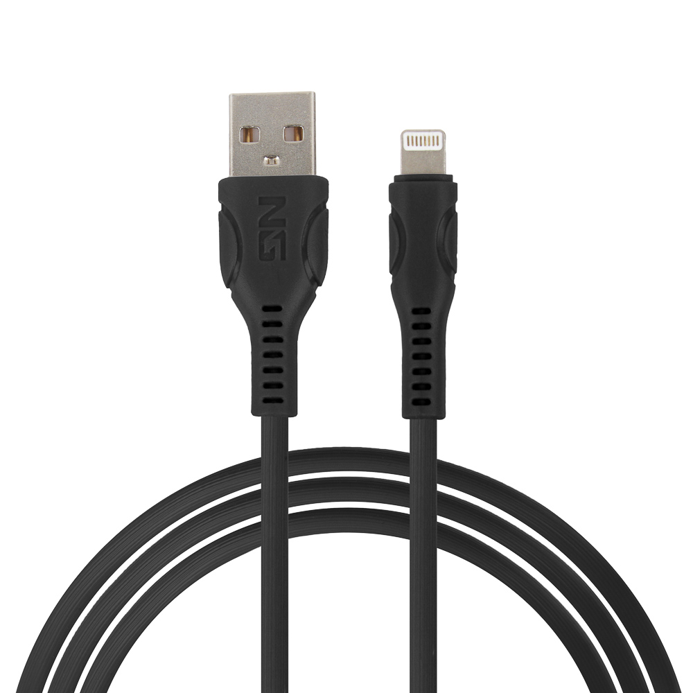NG Кабель для зарядки телефона MIX, штекер iP/microUSB/Type-C, 1.5м, 2.4А, пластик, арт.№ 788-033