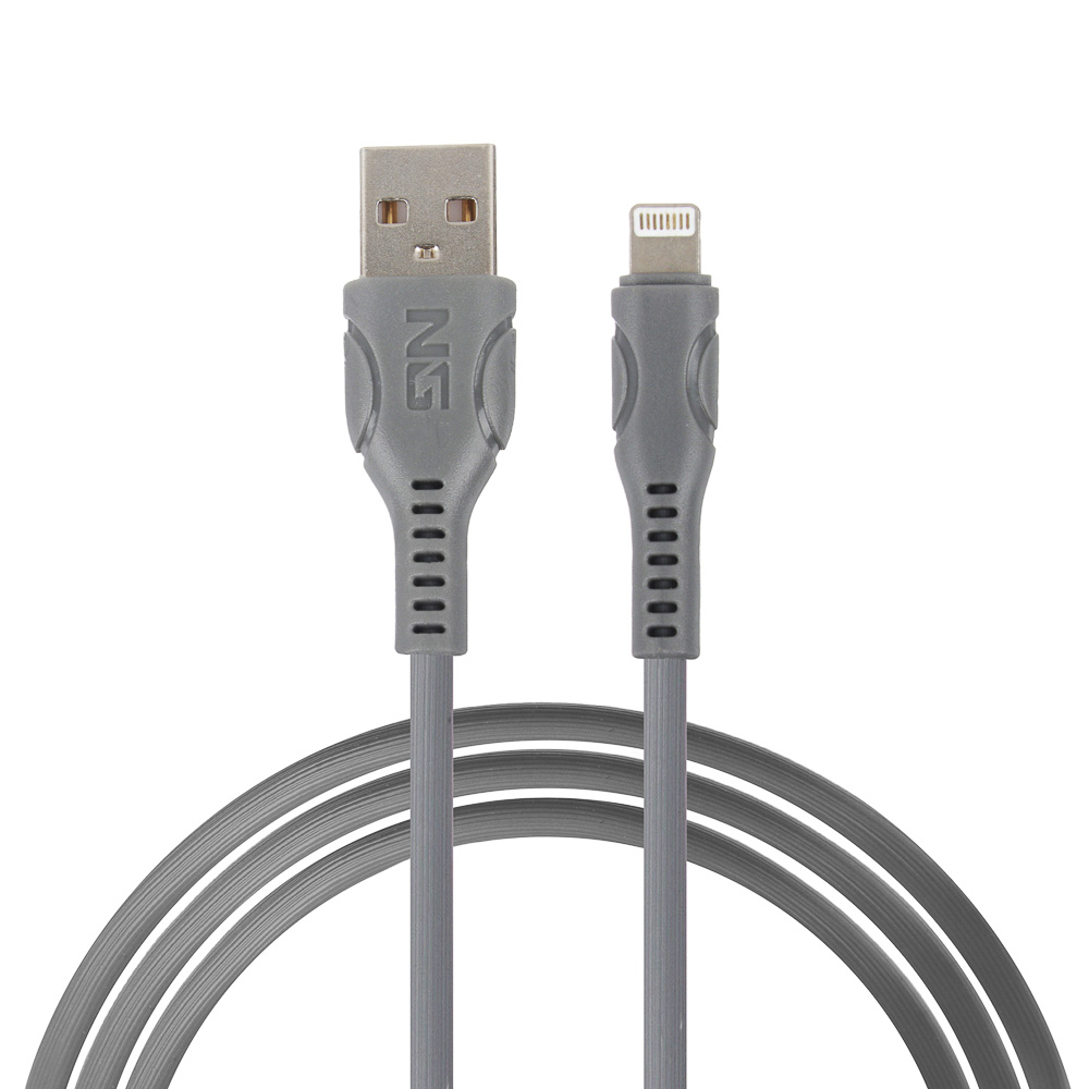 NG Кабель для зарядки телефона MIX, штекер iP/microUSB/Type-C, 1.5м, 2.4А, пластик, арт.№ 788-033