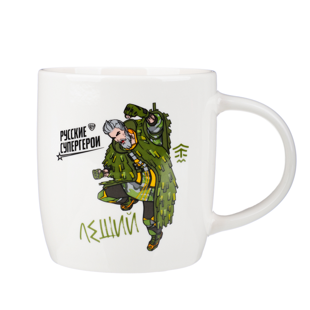 BY Русские Супергерои Леший Кружка 360мл, фарфор, подар. упаковка, арт.№ 806-580