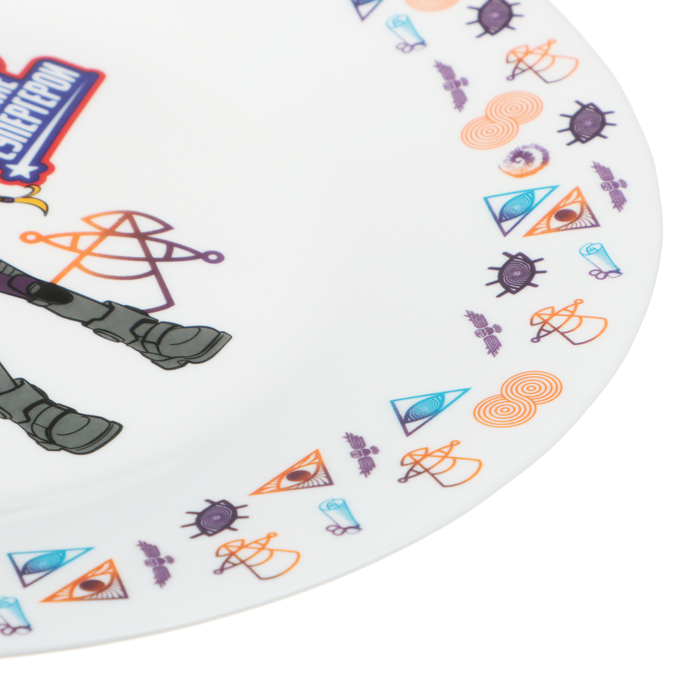 BY Русские Супергерои Василиса Набор посуды 3 пред, тар. 20см, сал.500мл, кружка 300мл, опал, под.уп, арт.№ 818-050