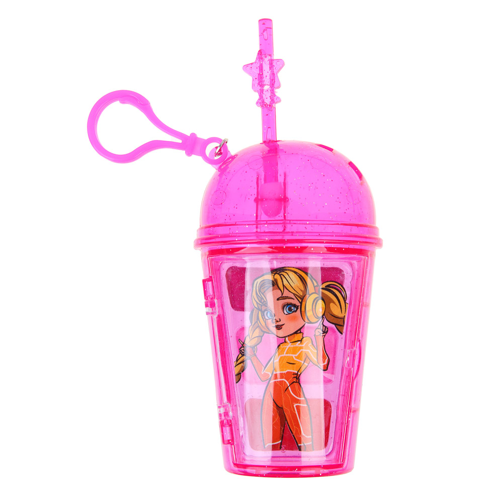 BY Русские Супергерои Набор детской косметики: тени, блеск для губ, кольца, аппликатор, арт.№ 330-551