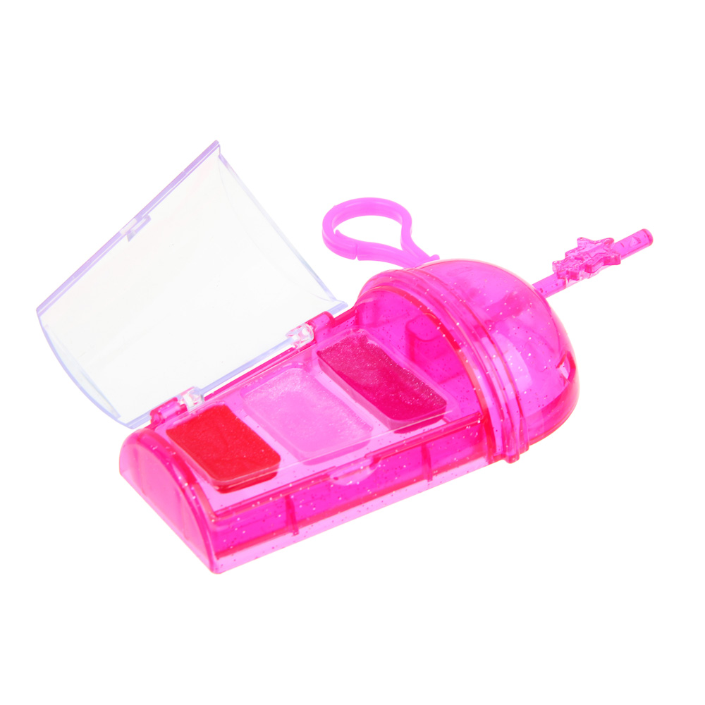 BY Русские Супергерои Набор детской косметики: тени, блеск для губ, кольца, аппликатор, арт.№ 330-551