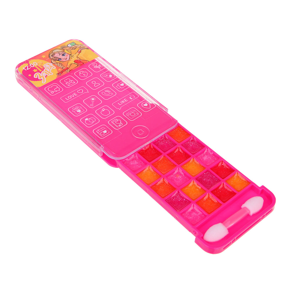 BY Русские Супергерои Набор детской косметики: блески для губ, аппликатор, #80103A, арт.№ 330-552