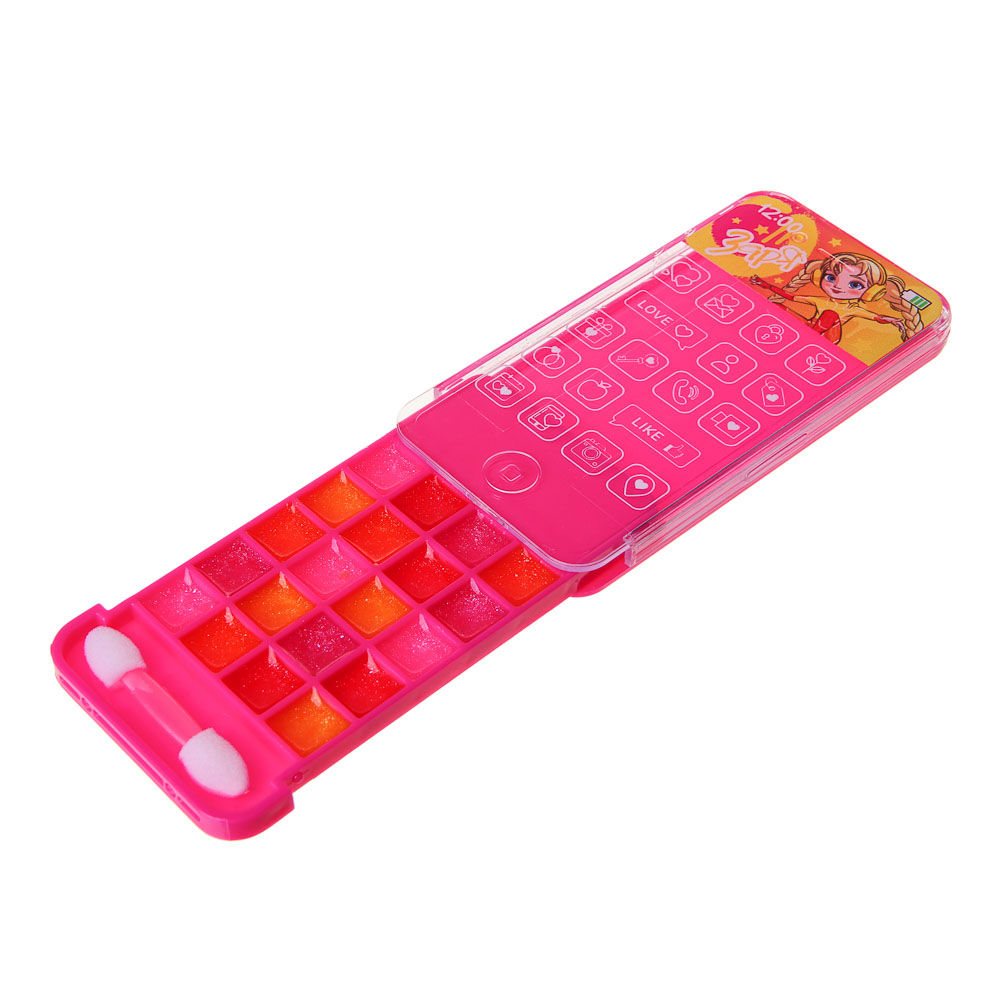 BY Русские Супергерои Набор детской косметики: блески для губ, аппликатор, #80103A, арт.№ 330-552