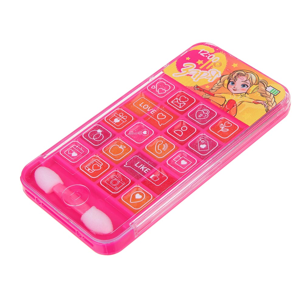 BY Русские Супергерои Набор детской косметики: блески для губ, аппликатор, #80103A, арт.№ 330-552