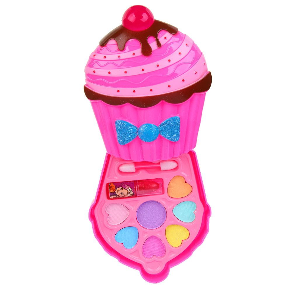 BY Русские Супергерои Набор детской косметики: тени, помада, аппликатор, #70635E, арт.№ 330-553