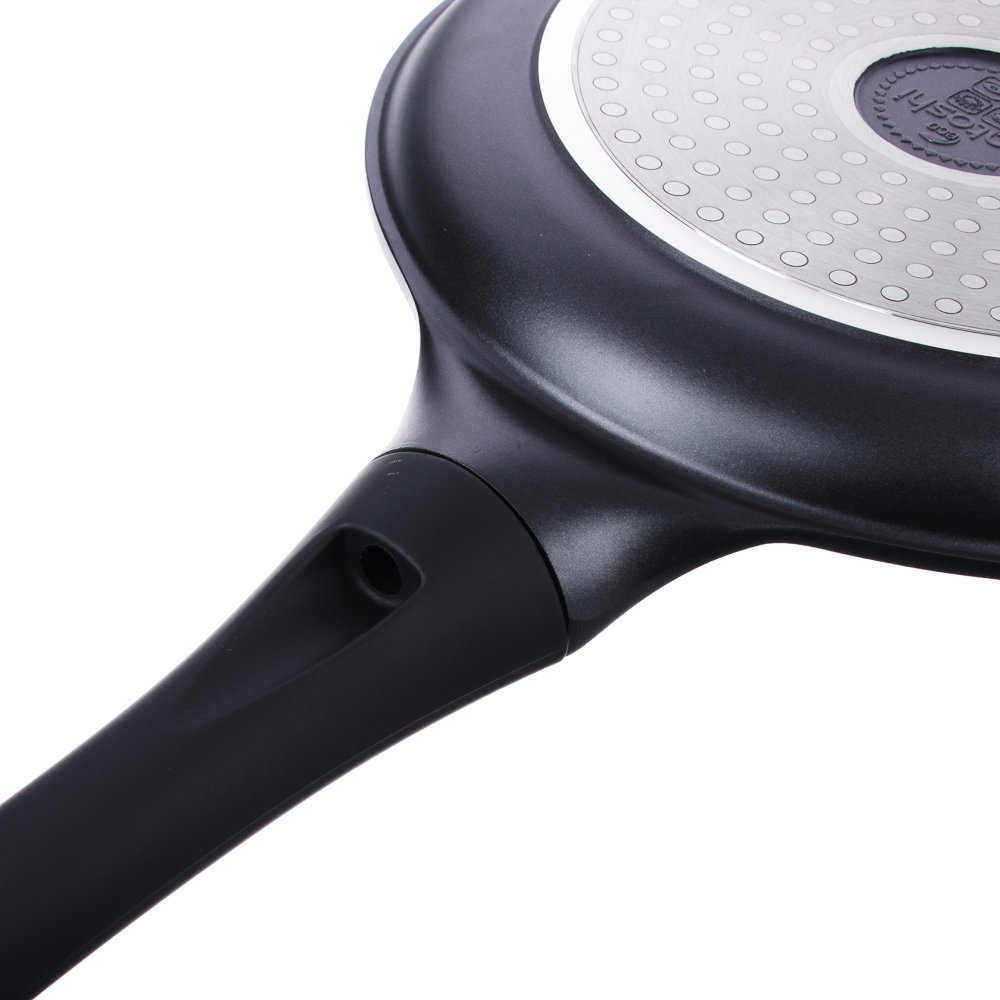 SATOSHI Руан Сковорода литая блинная d24см, антипригарное покрытие Мрамор, индукция, арт.№ 846-417