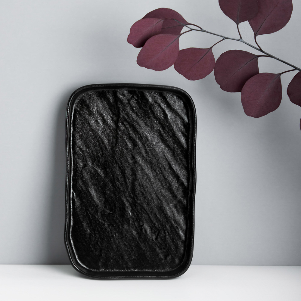 BY STAS MIKHAILOV Слейт Блюдо прямоугольное, 22х15х2см, фарфор, арт.№ 816-401