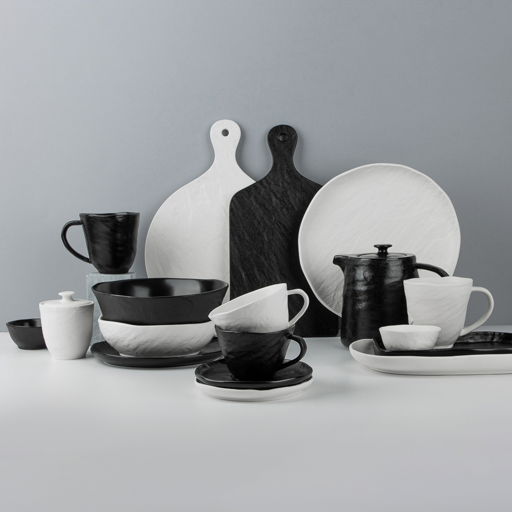 BY STAS MIKHAILOV Слейт Салатник, 20х8,5см, фарфор, арт.№ 816-404