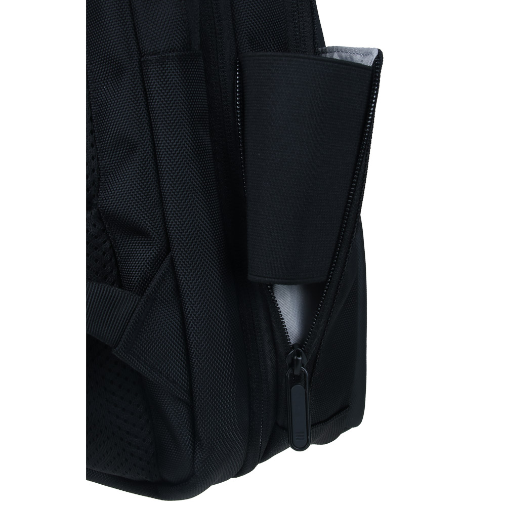 Рюкзак-сумка ПРЕМИУМ универсальный 41x28x13см, 3 отделения, сверхплотный полиэстер под ткань, черный, арт.№ 254-799