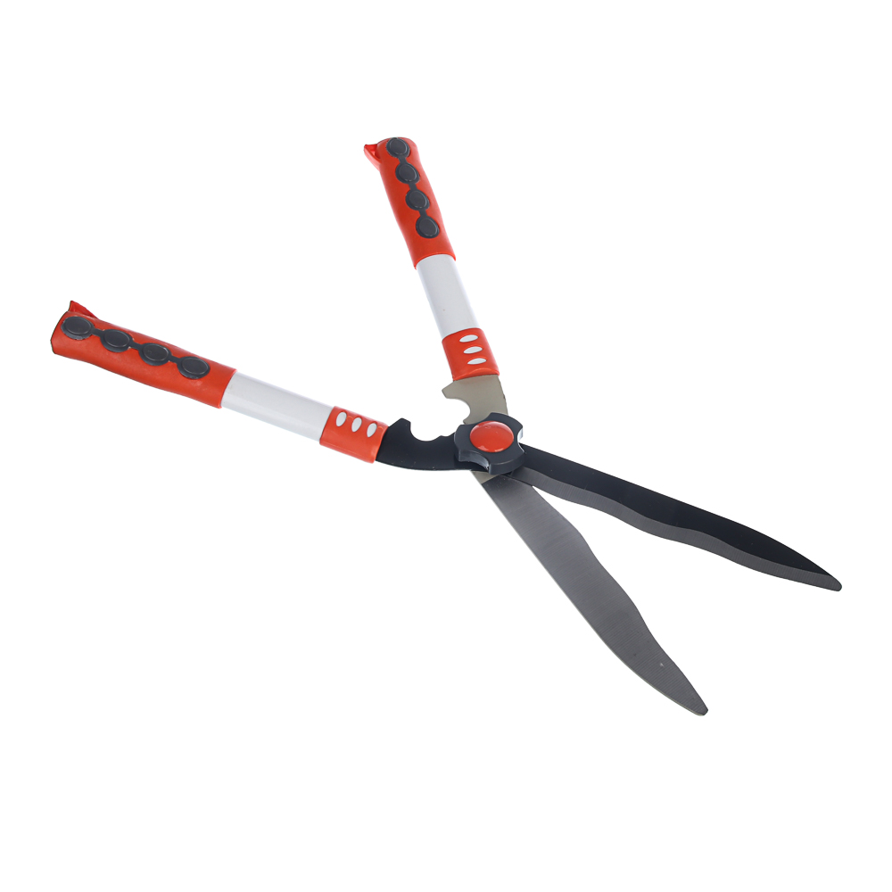 INBLOOM Кусторез 48см, волнистые лезвия, оксид.сталь, пластиковые ручки, арт.№ 186-006