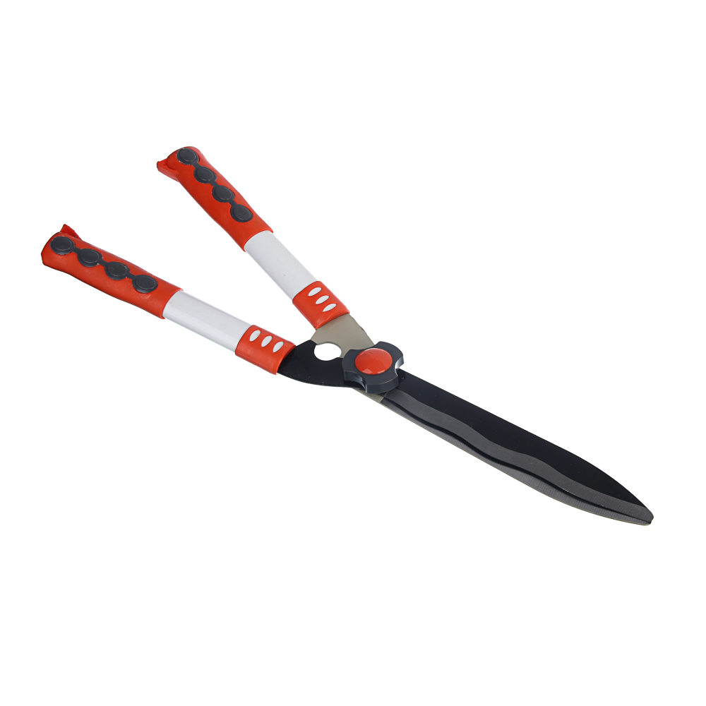 INBLOOM Кусторез 48см, волнистые лезвия, оксид.сталь, пластиковые ручки, арт.№ 186-006