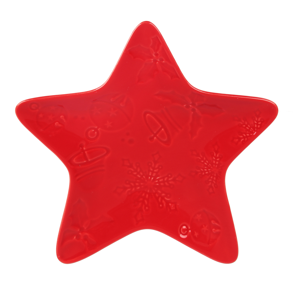 BY COLLECTION Асти Блюдо, 18х17х1,5см, фарфор, арт.№ 820-769