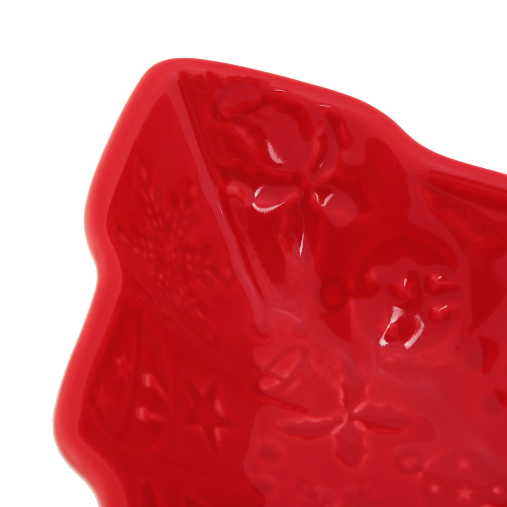 BY COLLECTION Асти Набор розеток в форме елочки, 2 шт, 11х11х3,5см, фарфор, арт.№ 820-767