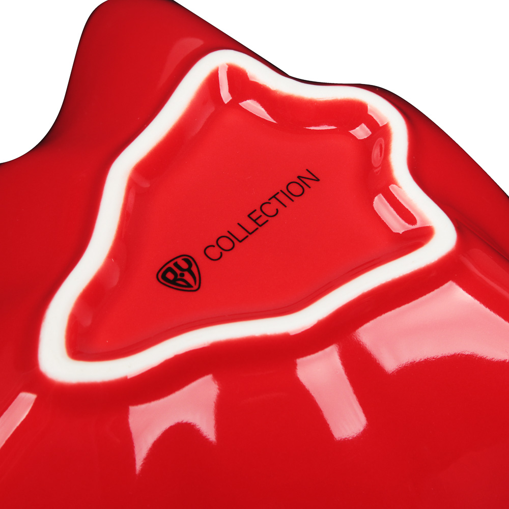 BY COLLECTION Асти Набор розеток в форме елочки, 2 шт, 11х11х3,5см, фарфор, арт.№ 820-767