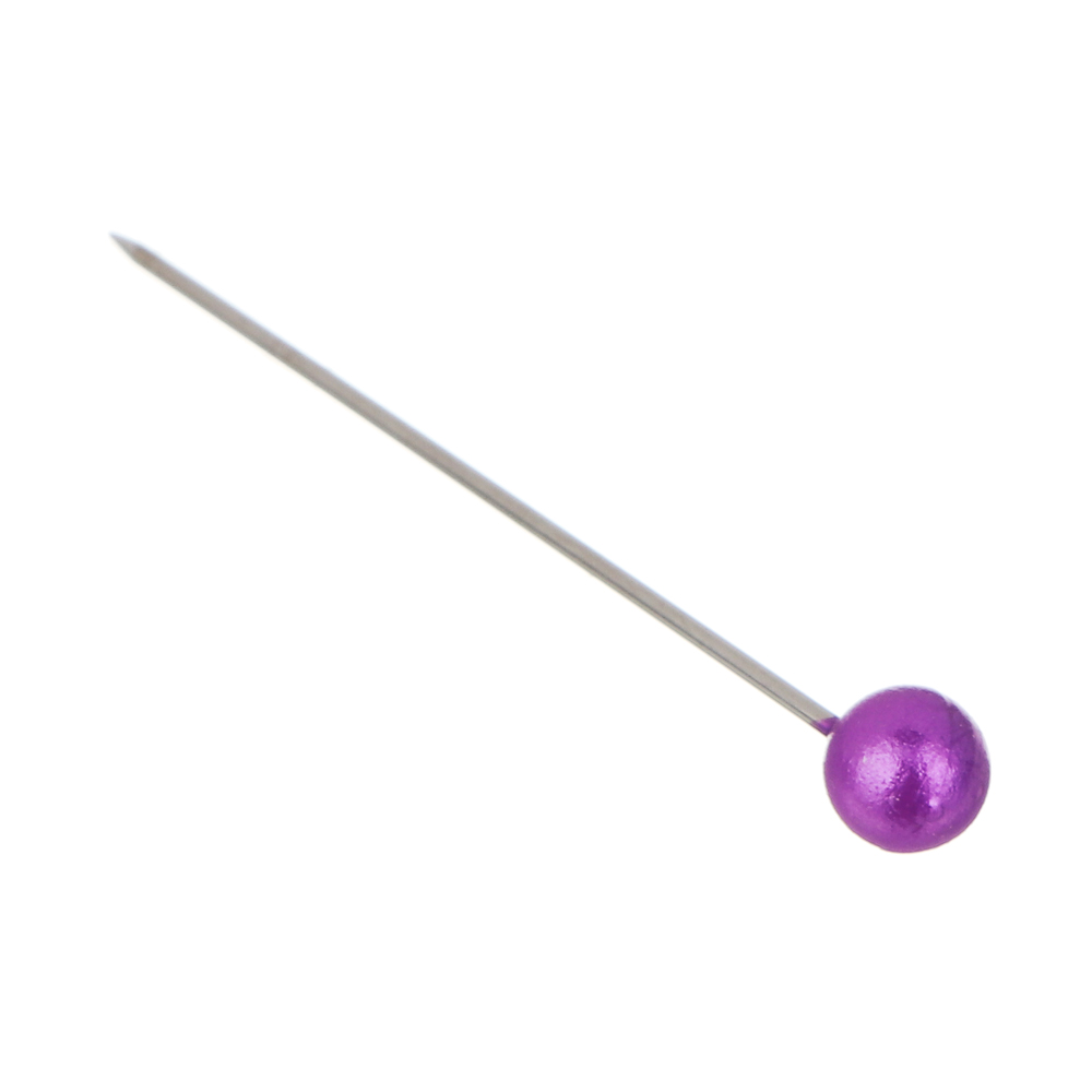 ClipStudio Булавки офисные с цветной головкой, 28мм, 150 шт., картонная коробка, арт.№ 588-030