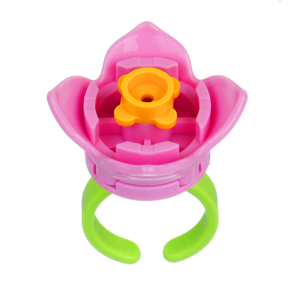 ИГРОЛЕНД Конструктор "Собери колечко", 12 деталей, PP, 6,5х3х9 см, 3 дизайна, арт.№ 858-066