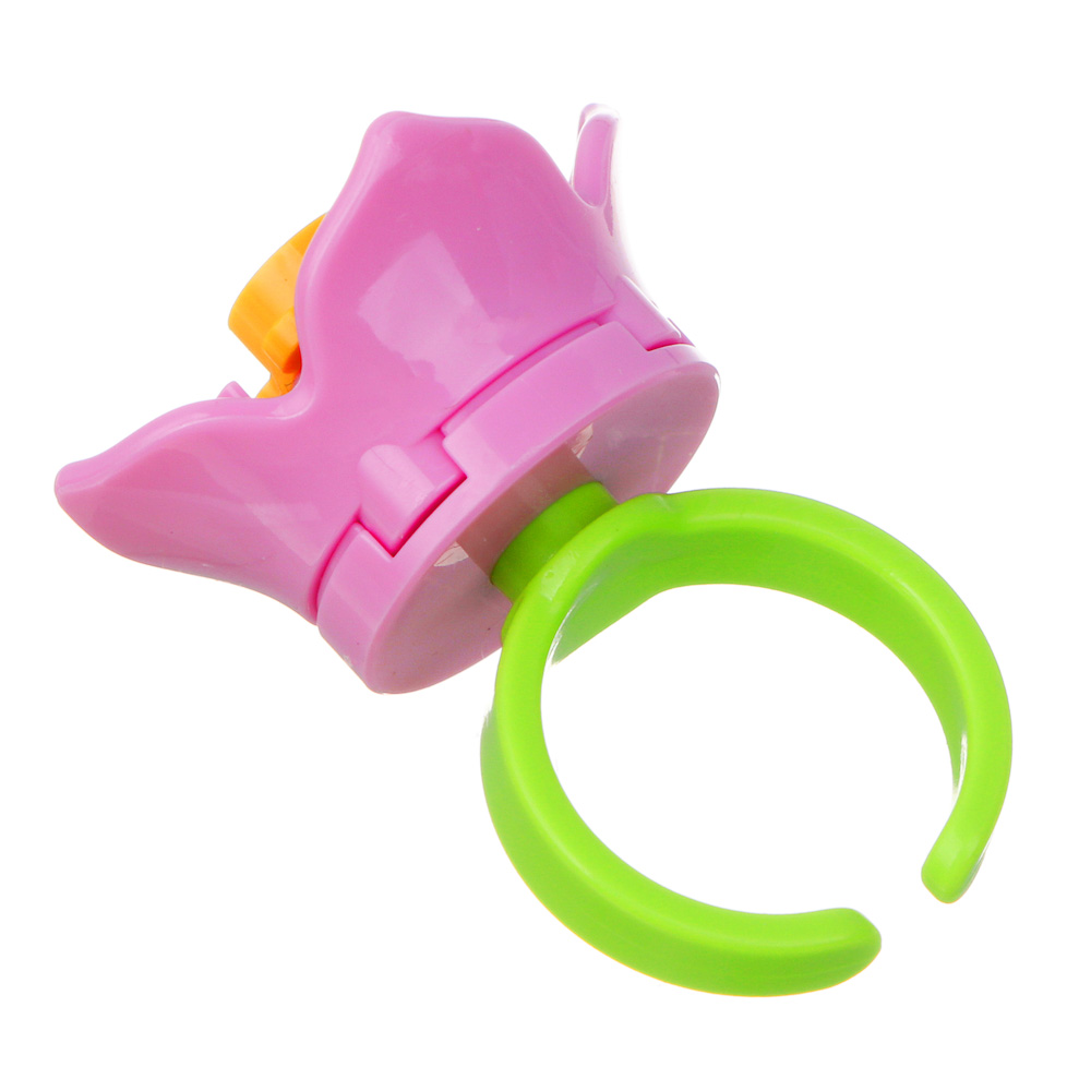 ИГРОЛЕНД Конструктор "Собери колечко", 12 деталей, PP, 6,5х3х9 см, 3 дизайна, арт.№ 858-066