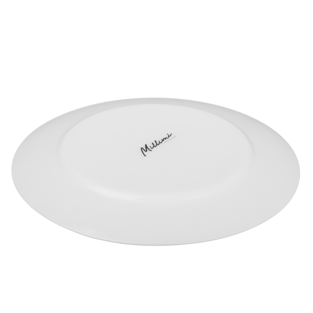 MILLIMI Графит Тарелка десертная, опаловое стекло, 19см, арт.№ 818-238
