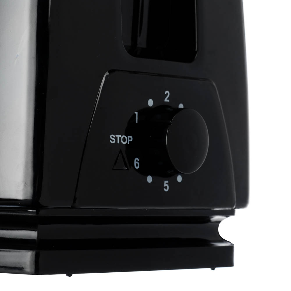 LEBEN Тостер 750Вт, 2 отдела, 6 степеней поджарки, арт.HJT-016S, арт.№ 475-152