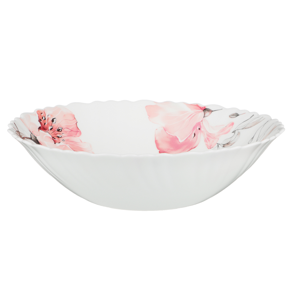 MILLIMI Роселла Салатник, опаловое стекло, 19см, арт.№ 818-875