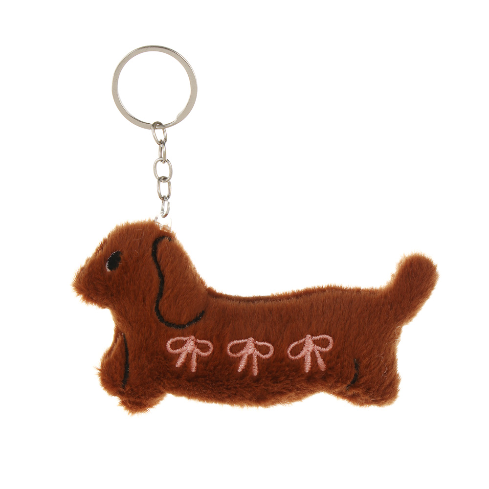 Брелок "Минисо Стайл", 12-13х6см, плюш, 2 дизайна, арт.№ 095-053