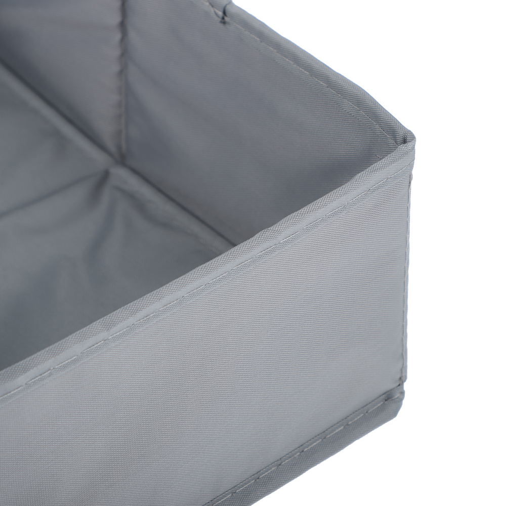 VETTA Органайзер, 2 отделения, 40х30х10см, Швеция, полиэстер, серый, арт.№ 457-751