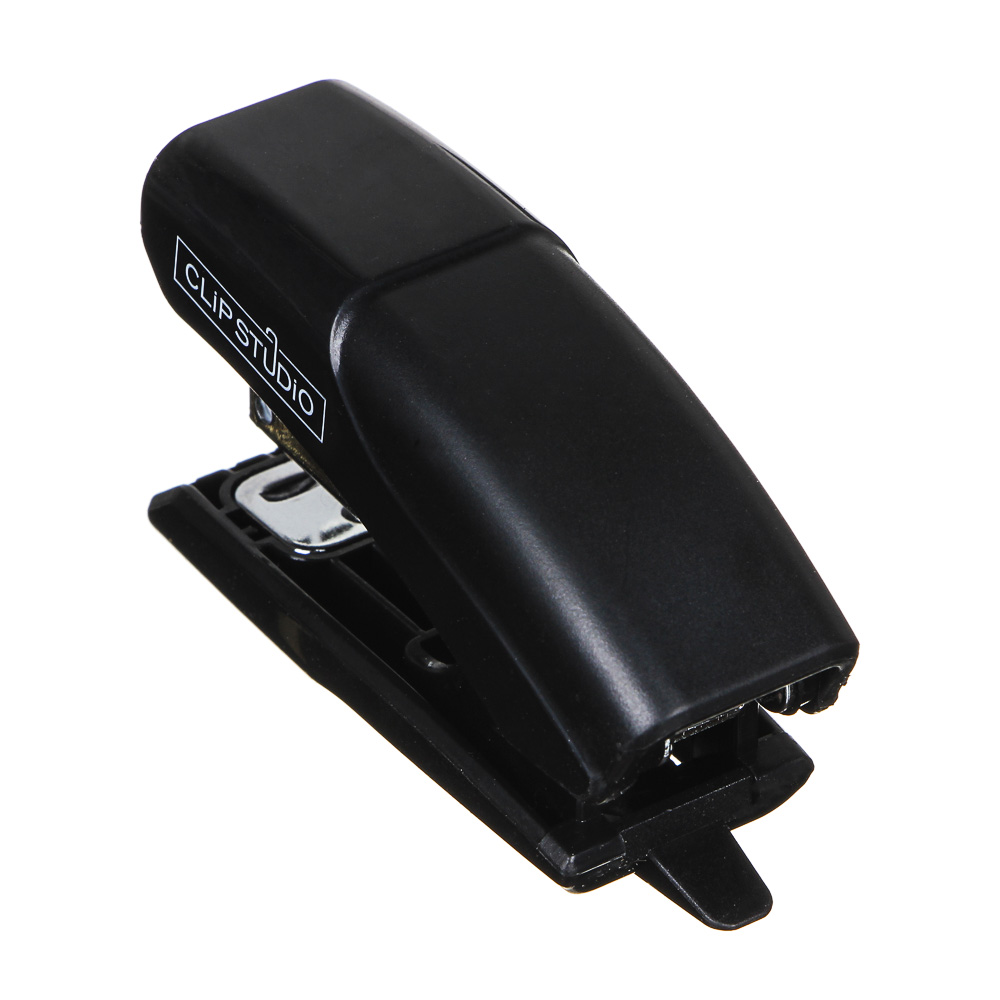 ClipStudio Степлер для скоб №10, на 12 листов, 6,3x3,4см, в картонной коробке, арт.№ 598-117