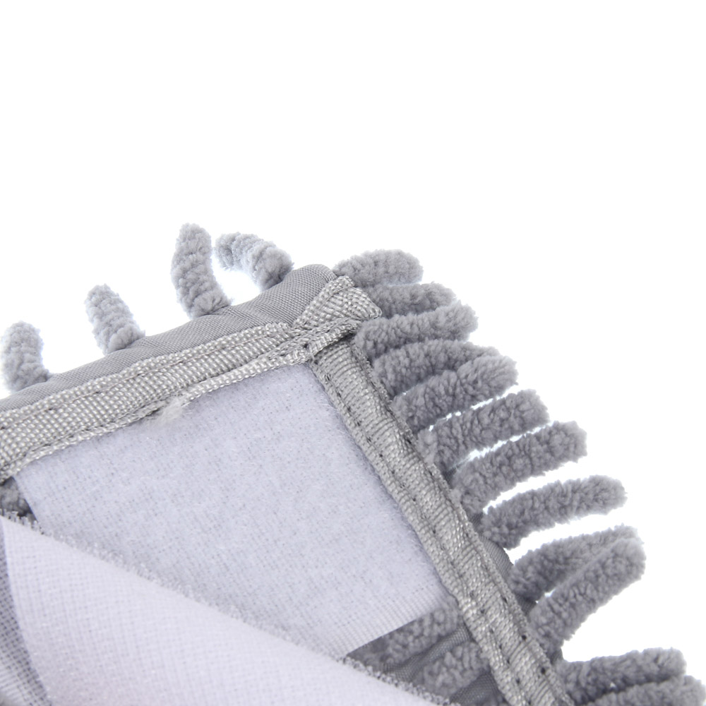 Сменная насадка для швабры тм VETTA, внеш. р-р 42х14см, вн. р-р 39х10см, микрофибра 95г, арт.№ 444-363