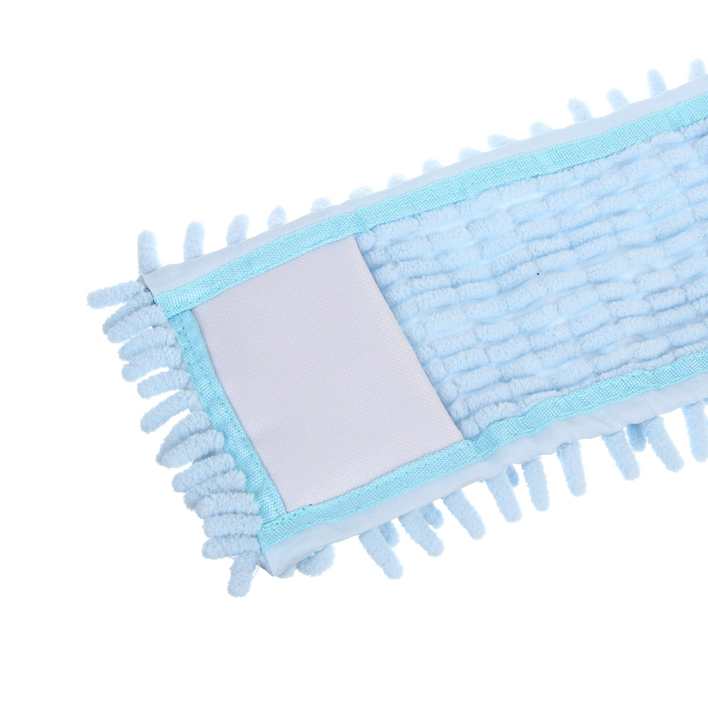 Сменная насадка для швабры тм VETTA, внеш. р-р 42х14см, вн. р-р 39х10см, микрофибра 95г, арт.№ 444-363