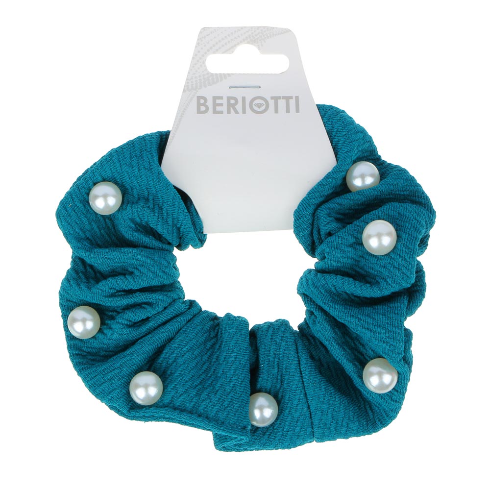 BERIOTTI Резинка для волос, d7см, полиэстер, 6 цветов, арт.203, арт.№ 356-297