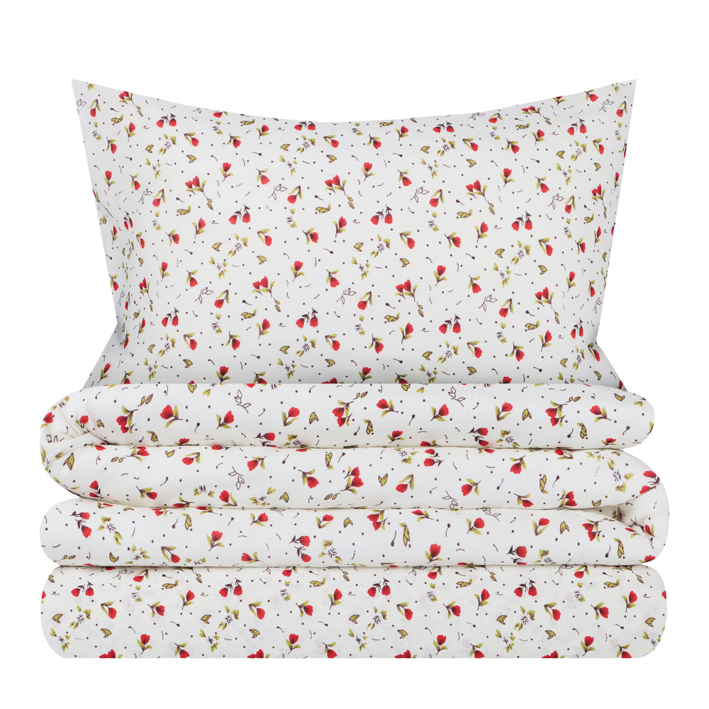 PROVANCE Стандарт Комплект постельного белья евро (4 предмета), бязь, 100% хлопок, 4 дизайна, арт.№ 421-378