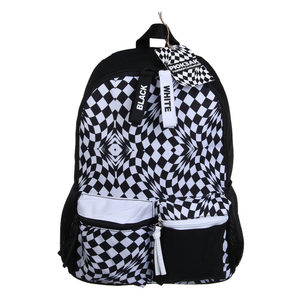 Рюкзак универсальный 40х30х15 см "Оптик" FLOMIK, 1 отд., 2 передних, 2 бок.кармана, 1 карман на спинке, арт.№ 524-240