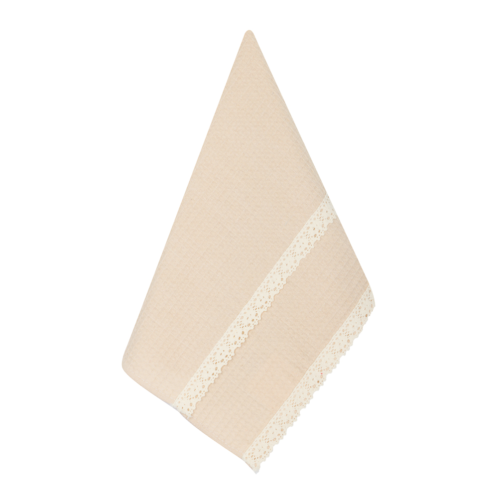 PROVANCE Дейзи Полотенце кухонное с кружевом, 80% хлопок, 20% полиэстер, 38х60см, 3 цвета, арт.№ 488-148