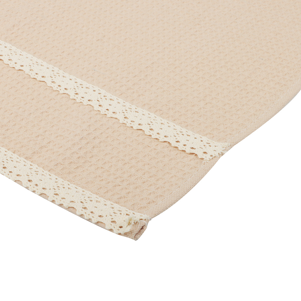 PROVANCE Дейзи Полотенце кухонное с кружевом, 80% хлопок, 20% полиэстер, 38х60см, 3 цвета, арт.№ 488-148