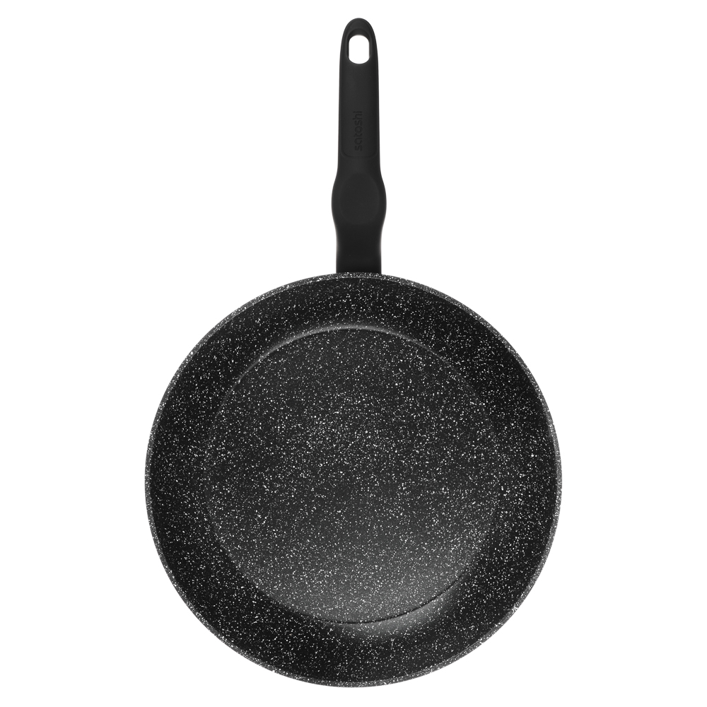 SATOSHI Стоун Сковорода литая d28см, антипригарное покрытие Мрамор, индукция, арт.№ 846-443