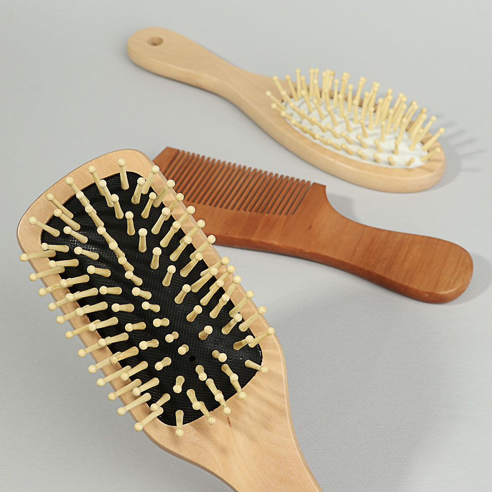 ЮНИLOOK Расческа-гребень Эко, дерево, 17,8х5,2см, арт.№ 319-109