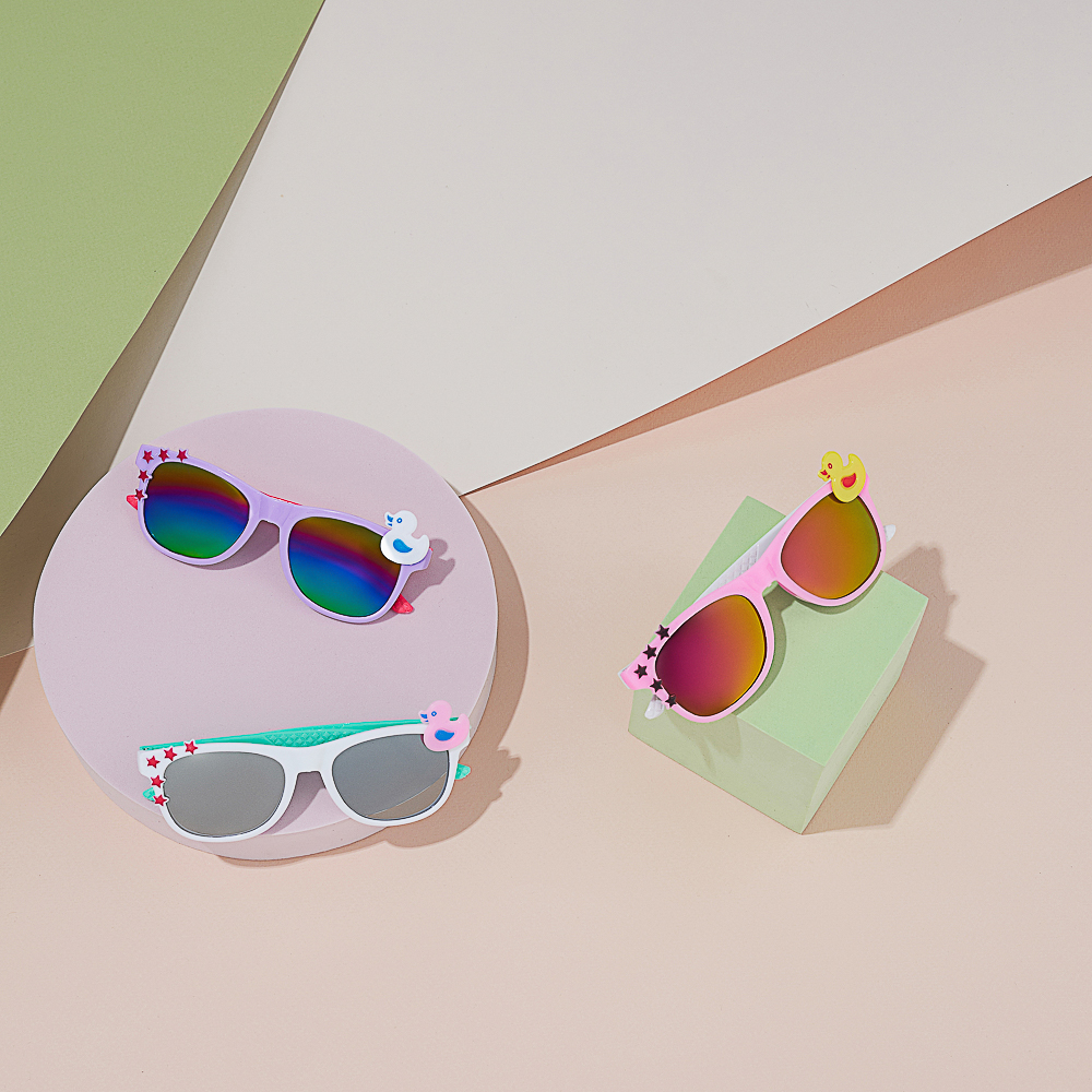 GALANTE Очки солнцезащитные детские, пластик, 123x36мм, 3 цвета, арт.№ 304-006