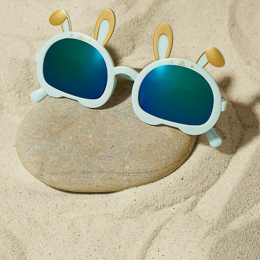 GALANTE Очки солнцезащитные детские, пластик, 127x35мм, 6 цветов, арт.№ 304-007