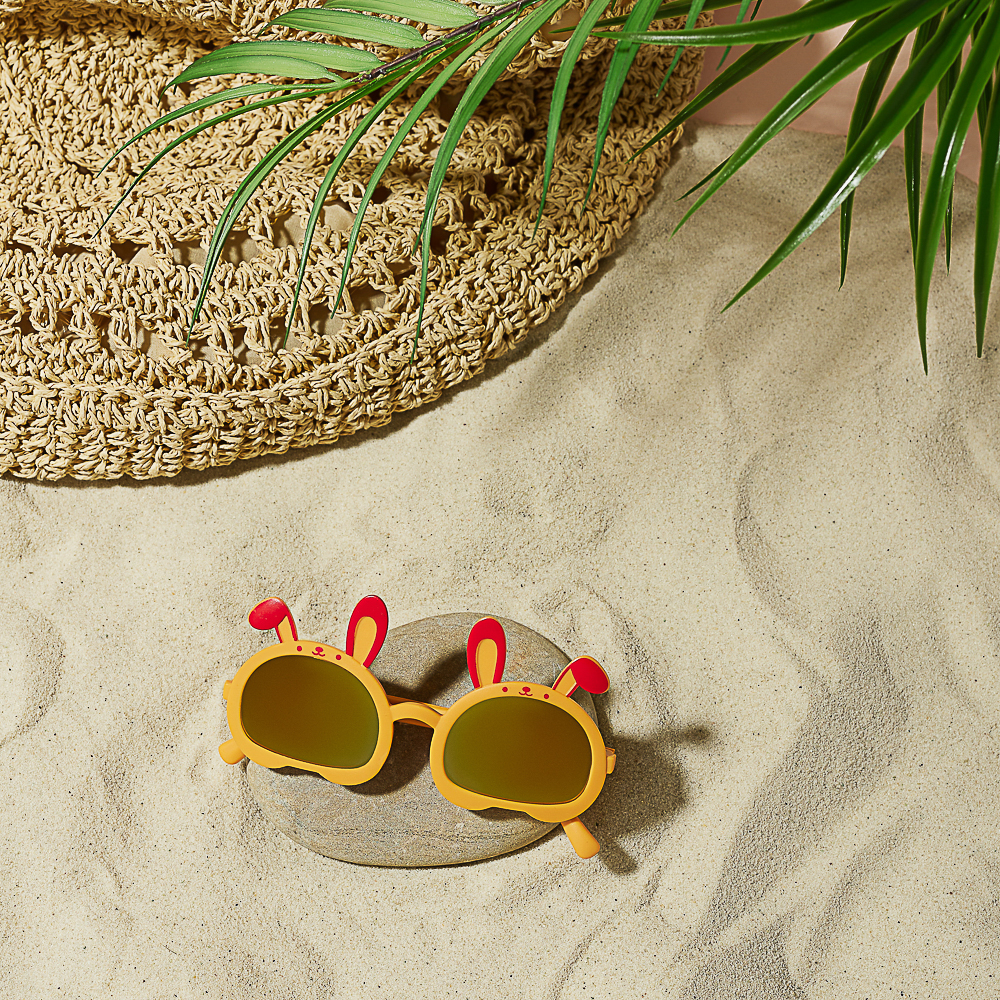 GALANTE Очки солнцезащитные детские, пластик, 127x35мм, 6 цветов, арт.№ 304-007