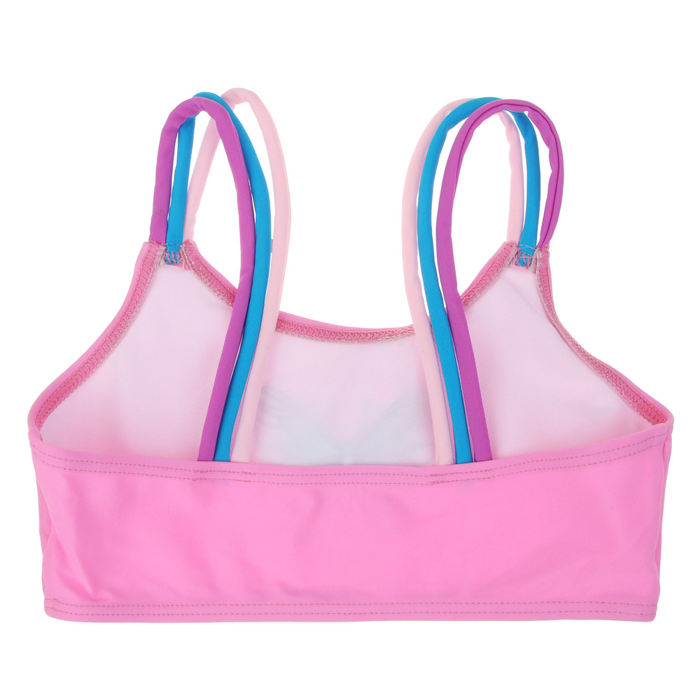 GALANTE Бабочки Купальник для девочки раздельный, р-р 98-104, 82% полиэстер, 18% эластан, арт.№ 331-025