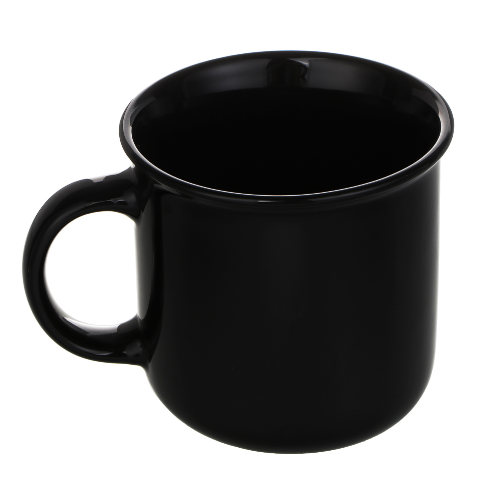 Кружка, 9,5x12x8,6 см, керамика, 2 цвета, арт.№ 531-099